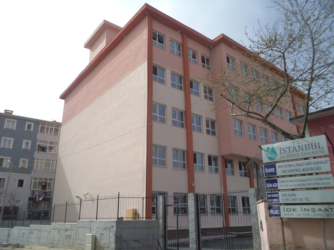 Org. Eşref Bitlis İ.Ö.O. Ek Bina Yapım Projesi