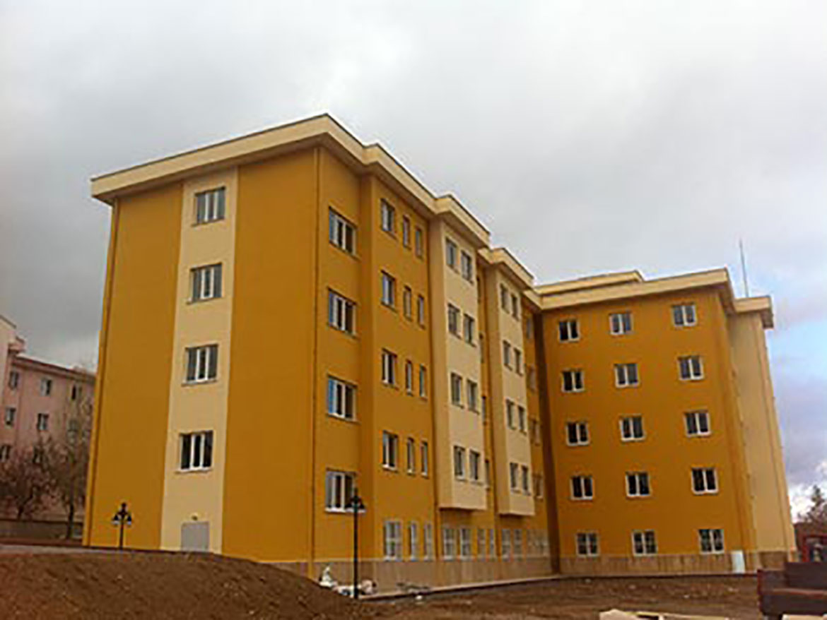 Konya Selçuk Üniversitesi 250 Kişilik Kız Öğrenci Yurdu